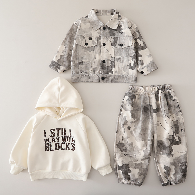 Baby Clothing Drawing - Новый осенний комплект детской одежды: куртка,