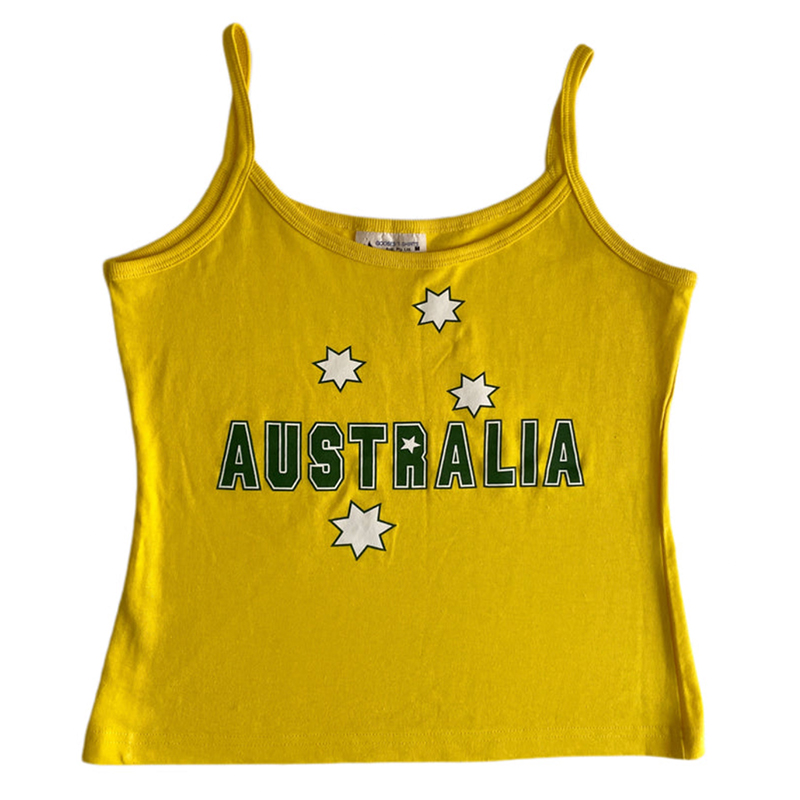 Baby Yellow Clothing Women - Женский винтажный топ в стиле панк,