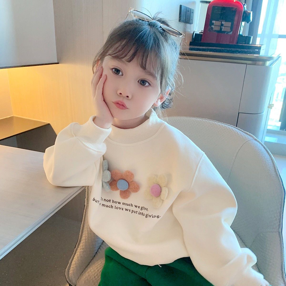 Осенний хлопковый свитшот с цв – обзор и цена Baby Clothing Boutique