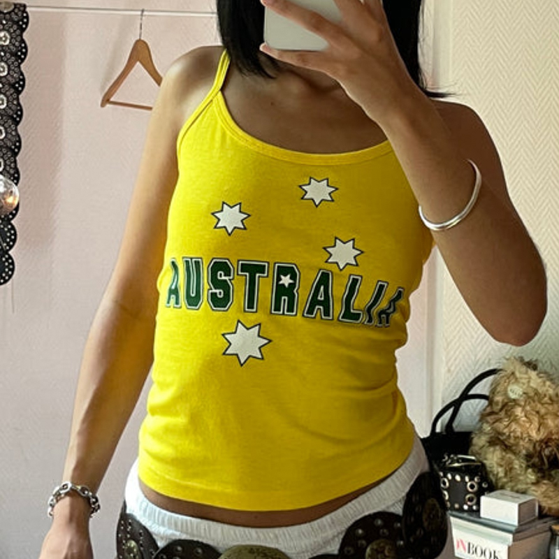 Женский винтажный топ в стиле  – обзор и цена Baby Yellow Clothing Women