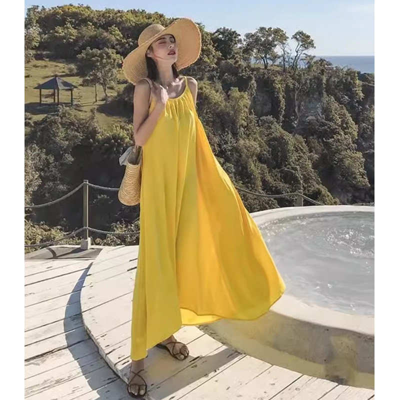 Одинаковое пляжное платье для  – обзор и цена Baby Yellow Clothing Women
